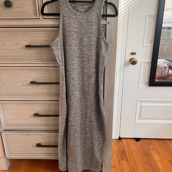 Calvin Klein Dresses & Skirts - Calvin Klein Gray Sleeveless Sheath Midi Dress​